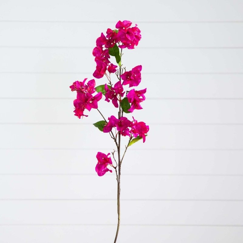 47&quot; Artificial Bougainvillea Flower Stems - Set of 3 - FCHF CITY