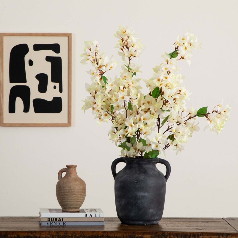 47&quot; Artificial Bougainvillea Flower Stems - Set of 3 - FCHF CITY