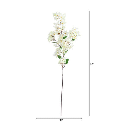 47&quot; Artificial Bougainvillea Flower Stems - Set of 3 - FCHF CITY