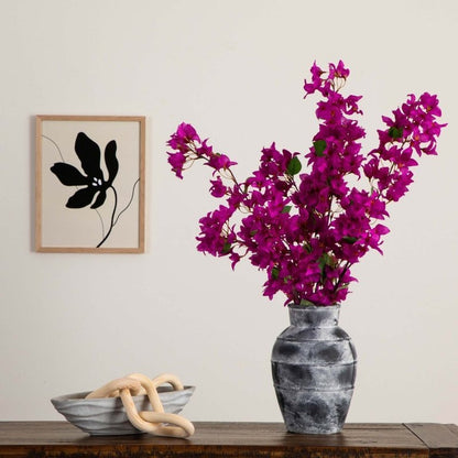 47&quot; Artificial Bougainvillea Flower Stems - Set of 3 - FCHF CITY