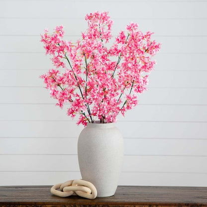 47&quot; Artificial Cherry Blossom Flower - Set of 3 - FCHF CITY