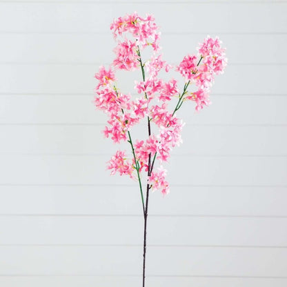 47&quot; Artificial Cherry Blossom Flower - Set of 3 - FCHF CITY