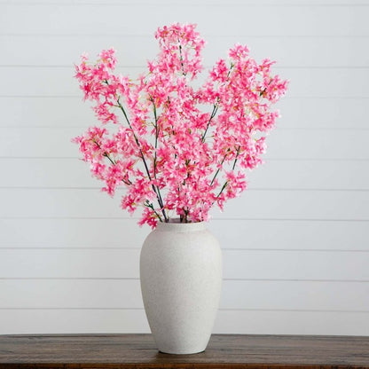 47&quot; Artificial Cherry Blossom Flower - Set of 3 - FCHF CITY