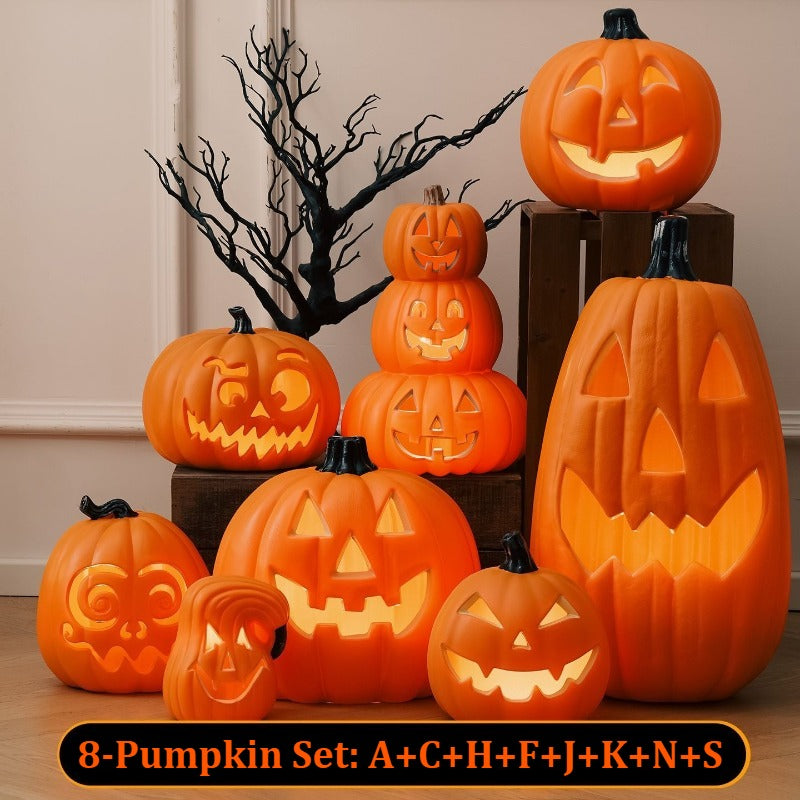 Large Halloween Pumpkin Lantern Decor