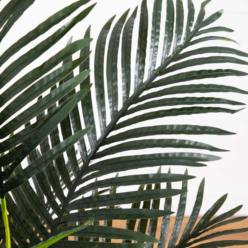 5’ Artificial Double Stalk Golden Cane Palm Tree - Set of 2 - FCHF CITY