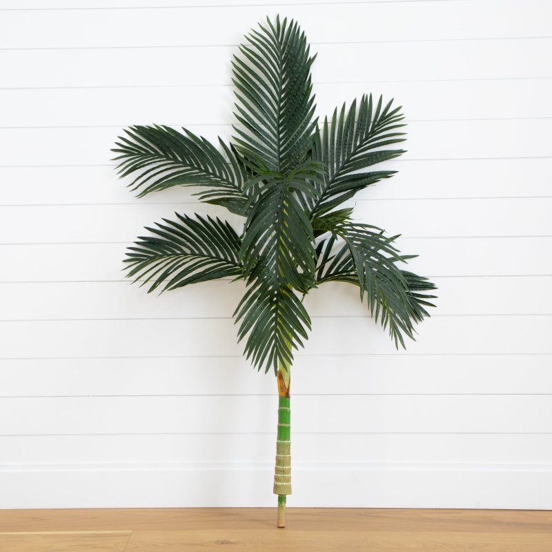 5’ Artificial Golden Cane Palm Tree Without Pot - FCHF CITY