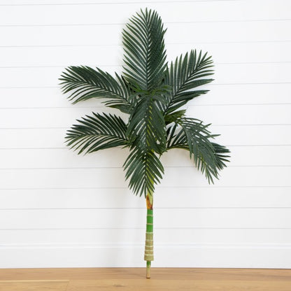 5’ Artificial Golden Cane Palm Tree Without Pot - FCHF CITY