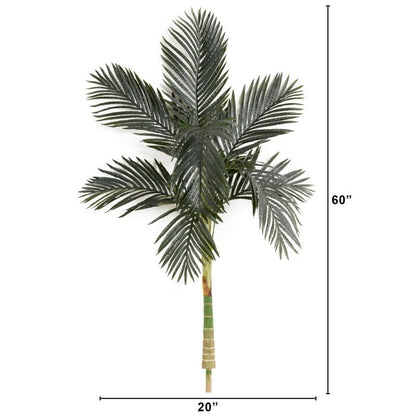 5’ Artificial Golden Cane Palm Tree Without Pot - FCHF CITY
