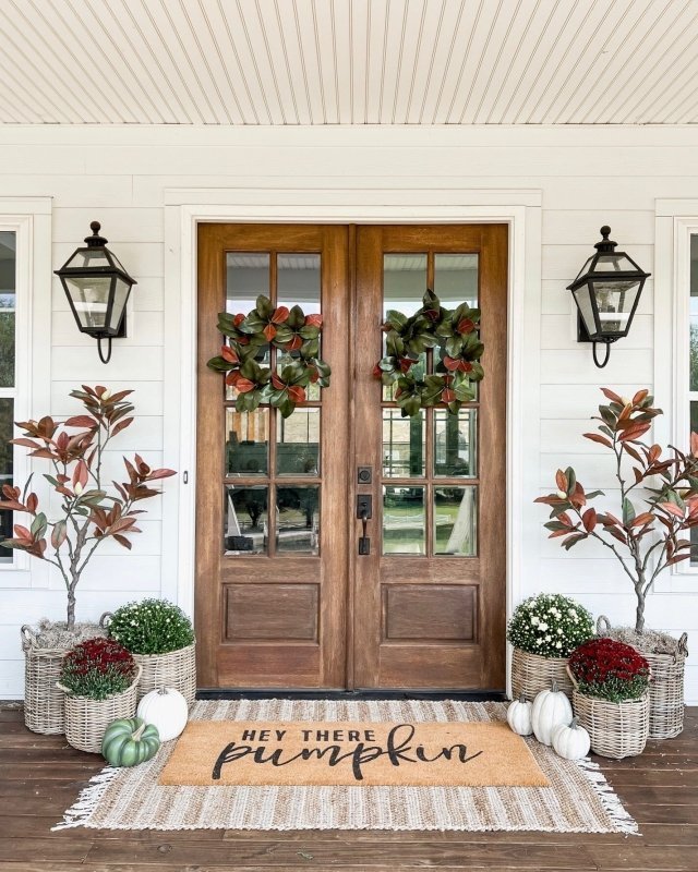 5’ Fall Magnolia Artificial Tree - FCHF CITY