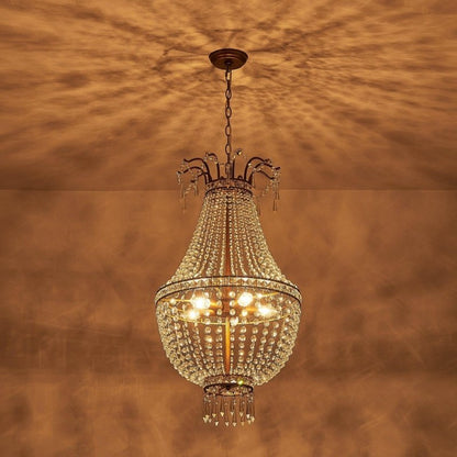 5 - Light Modern Pendant Light with Crystal Strands - FCHF CITY