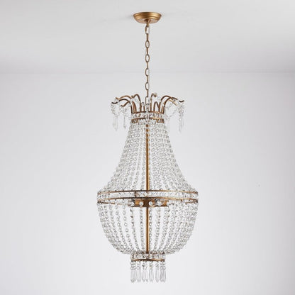 5 - Light Modern Pendant Light with Crystal Strands - FCHF CITY