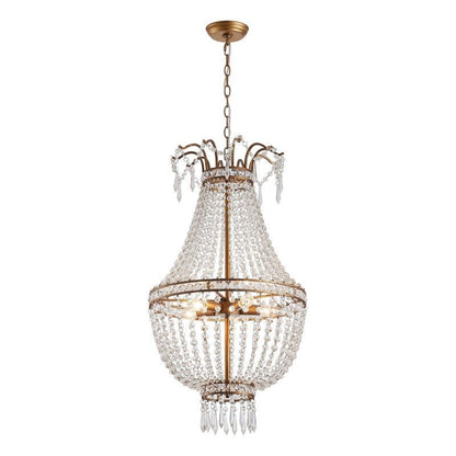 5 - Light Modern Pendant Light with Crystal Strands - FCHF CITY