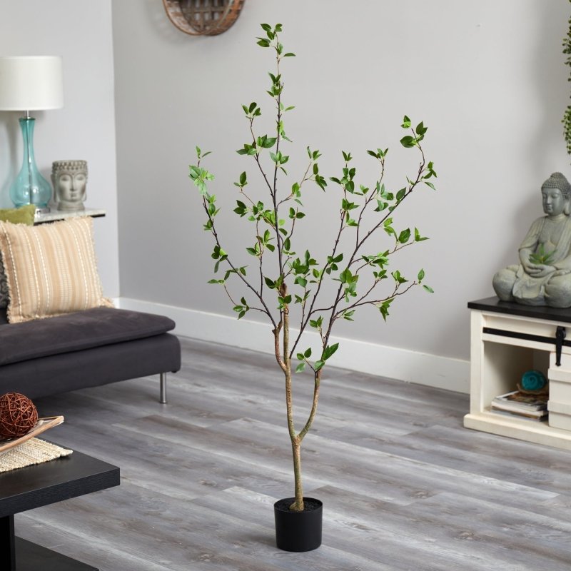 5’ Minimalist Citrus Artificial Tree - FCHF CITY