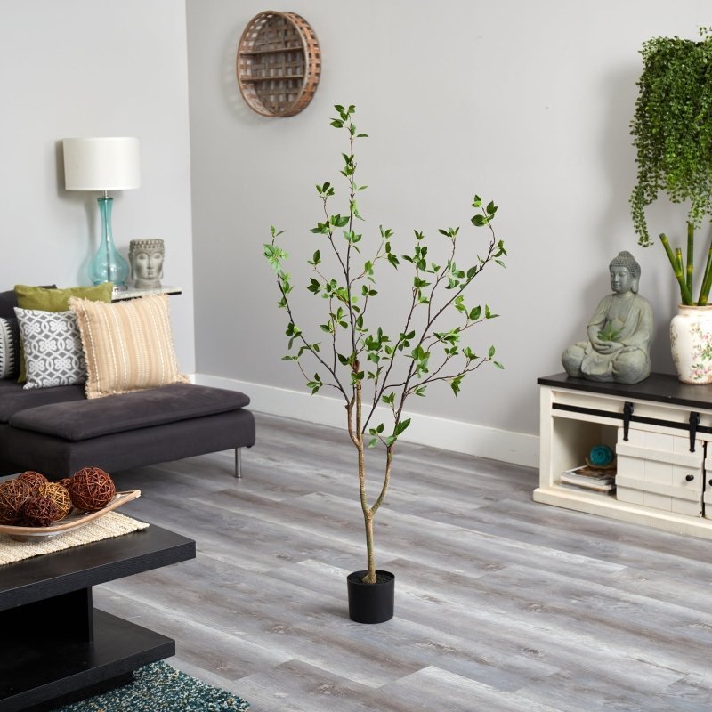 5’ Minimalist Citrus Artificial Tree - FCHF CITY