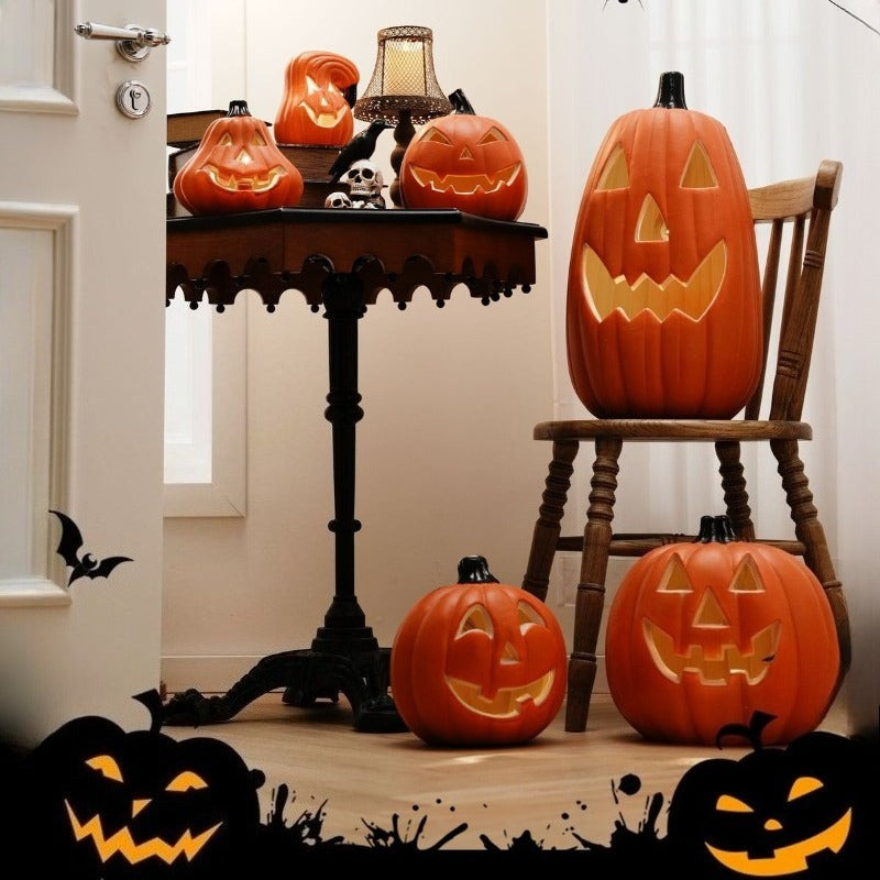 Large Halloween Pumpkin Lantern Decor