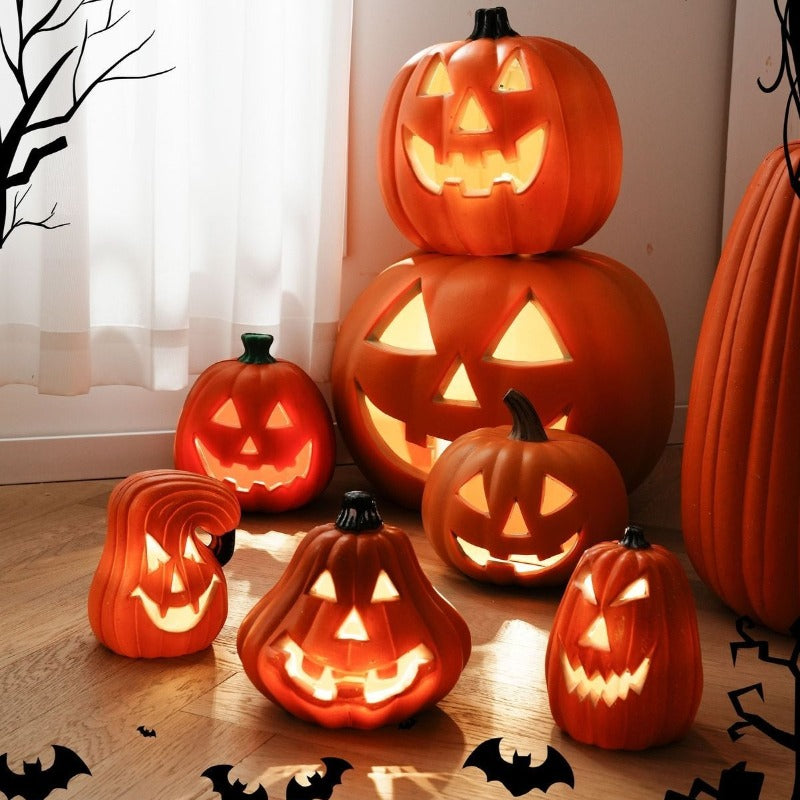 Large Halloween Pumpkin Lantern Decor