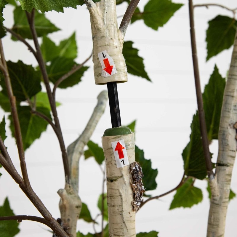 6’ Artificial Birch Tree with Real Touch Leaves - FCHF CITY