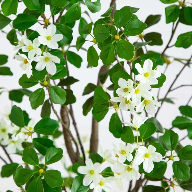 6’ Artificial Dogwood Tree with Real Touch Leaves - FCHF CITY