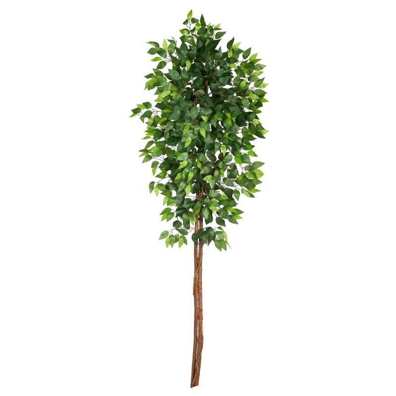 6’ Artificial Double Trunk Ficus Tree (No Pot) - FCHF CITY