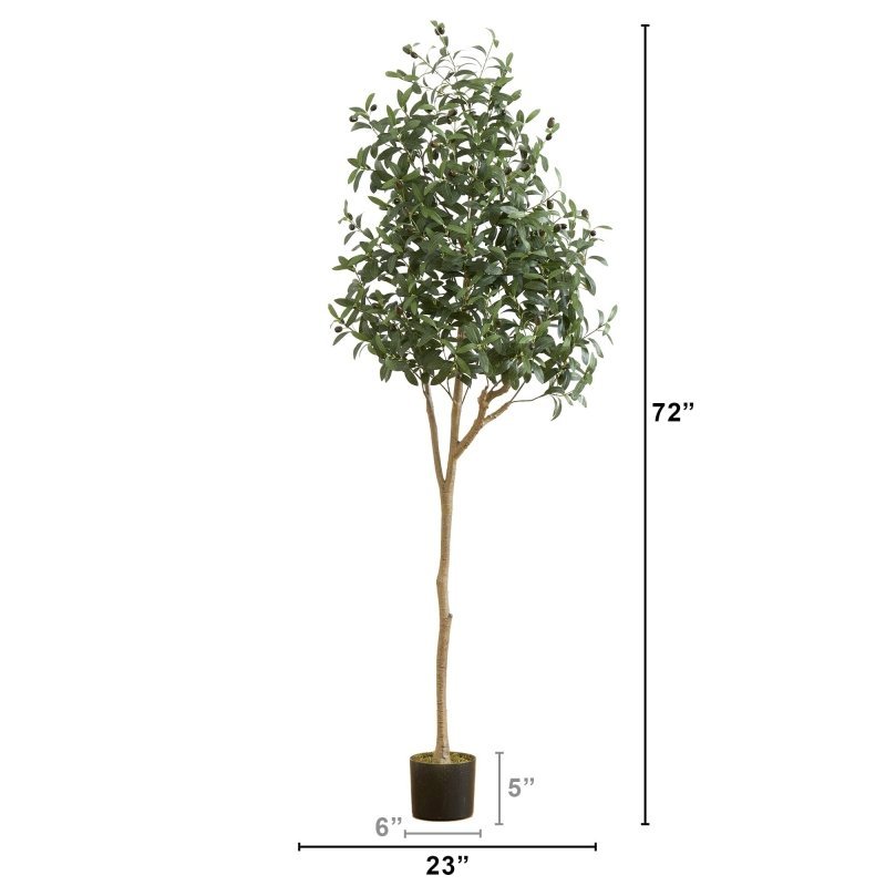 6’ Artificial Olive Tree - FCHF CITY