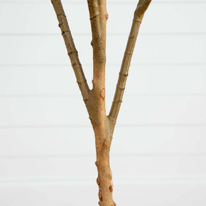 6’ Artificial Olive Tree with Natural Trunk - FCHF CITY