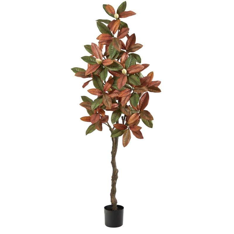 6’ Fall Magnolia Artificial Tree - FCHF CITY