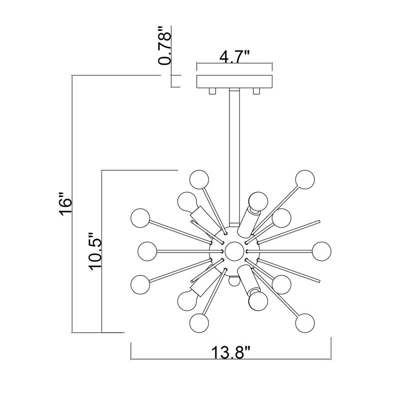 6 - Light Industrial Pendant Lighting - FCHF CITY