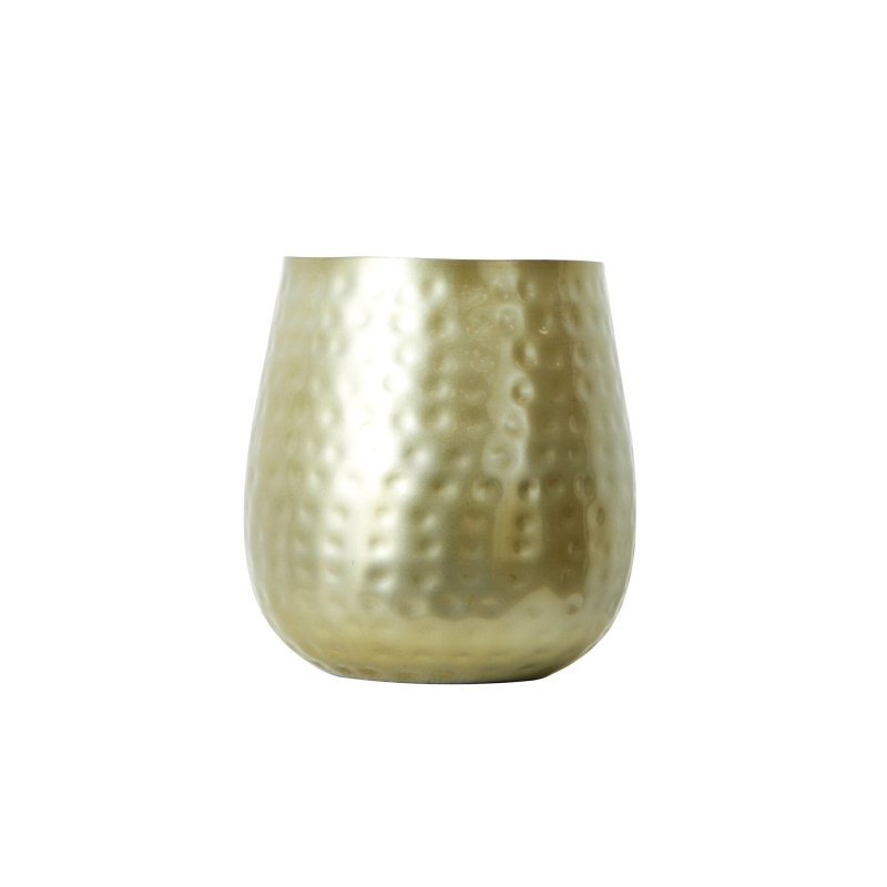 6.5” Oval Shaped Iron Planter - FCHF CITY