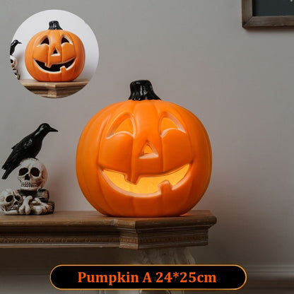 Large Halloween Pumpkin Lantern Decor