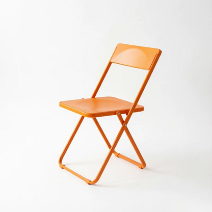 Colorful Plastic‑Steel Folding Chair, 6 Colors Available