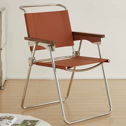 Mid‑Century Folding Lounge Chair for Home &amp; Office