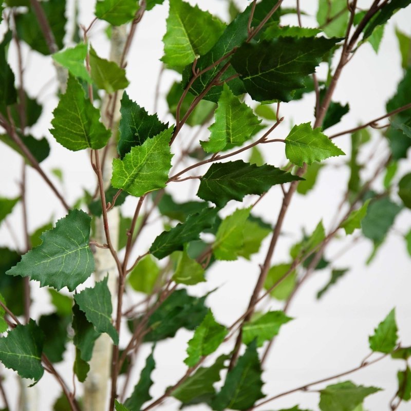 7’ Artificial Birch Tree with Real Touch Leaves - FCHF CITY