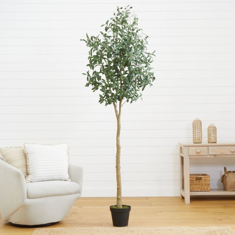 7’ Artificial Olive Tree - FCHF CITY