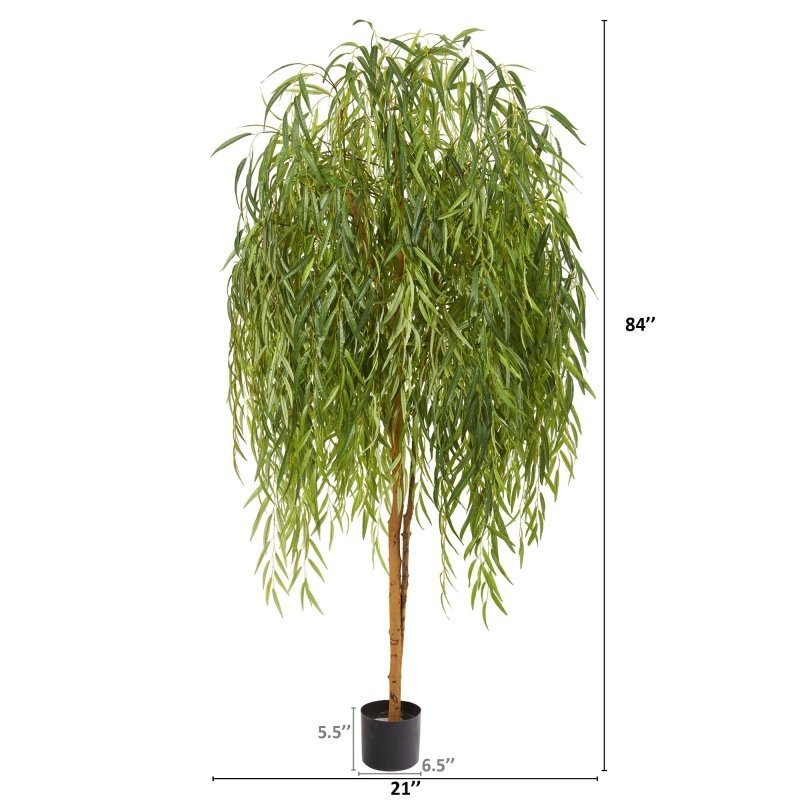 7’ Willow Artificial Tree - FCHF CITY