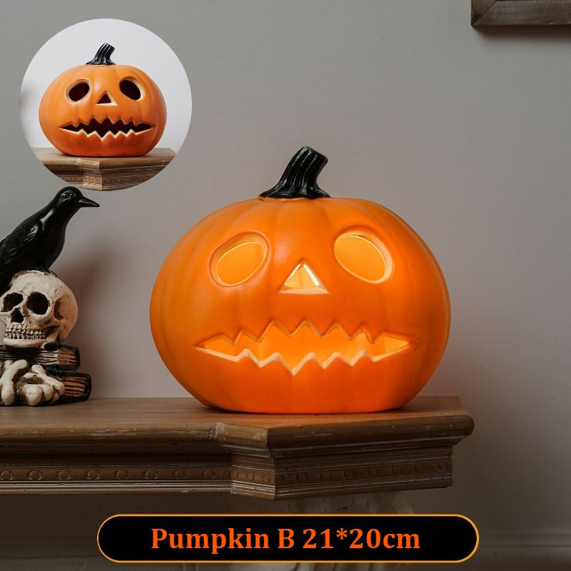 Large Halloween Pumpkin Lantern Decor