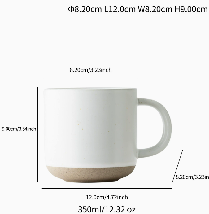 350ML Large Capacity Ceramic Coffee Mug