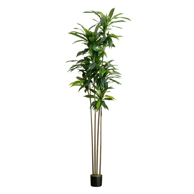 8’ Artificial Dracaena Tree with Real Touch Leaves - FCHF CITY