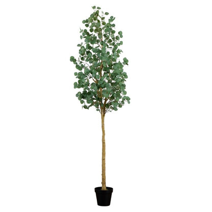 8’ Artificial Eucalyptus Tree - FCHF CITY