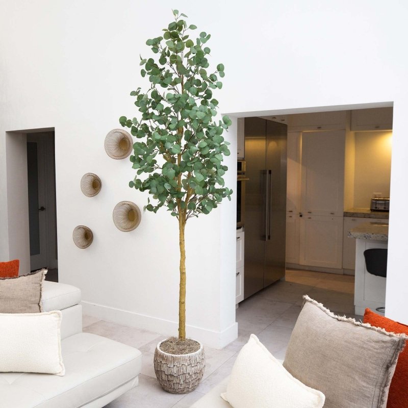 8’ Artificial Eucalyptus Tree - FCHF CITY