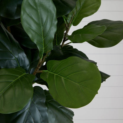 8’ Artificial Fiddle Leaf Fig Tree - FCHF CITY