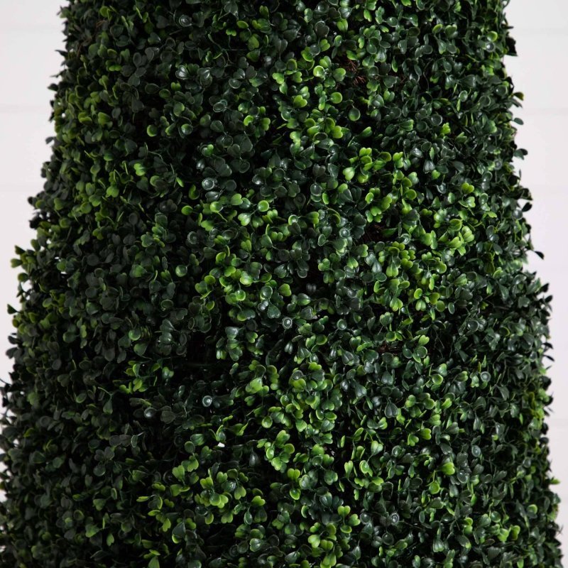 8’ UV Resistant Artificial Boxwood Topiary Cone Tree (Indoor/Outdoor) - FCHF CITY