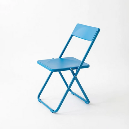 Colorful Plastic‑Steel Folding Chair, 6 Colors Available