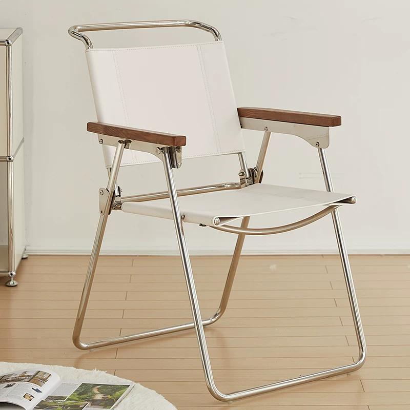 Mid‑Century Folding Lounge Chair for Home &amp; Office