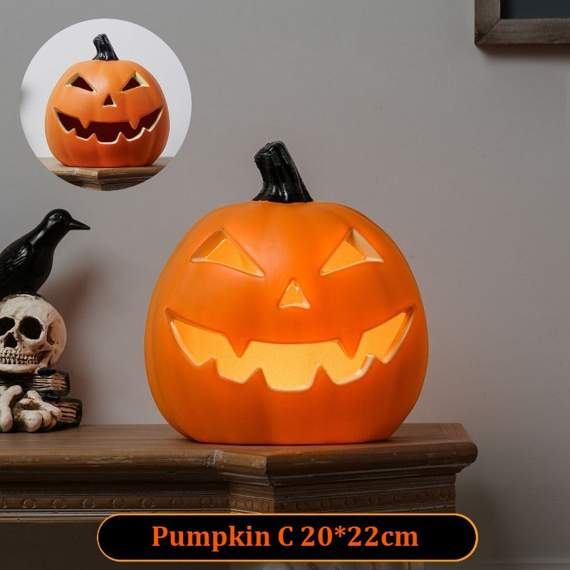 Large Halloween Pumpkin Lantern Decor