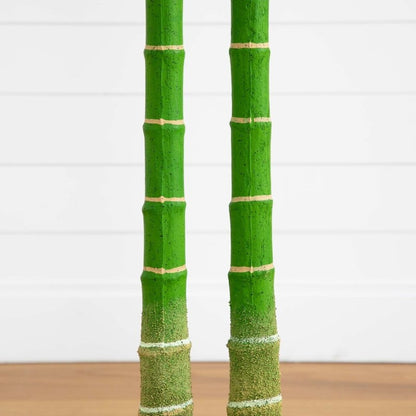 9’ Artificial Double Golden Cane Palm Tree - FCHF CITY