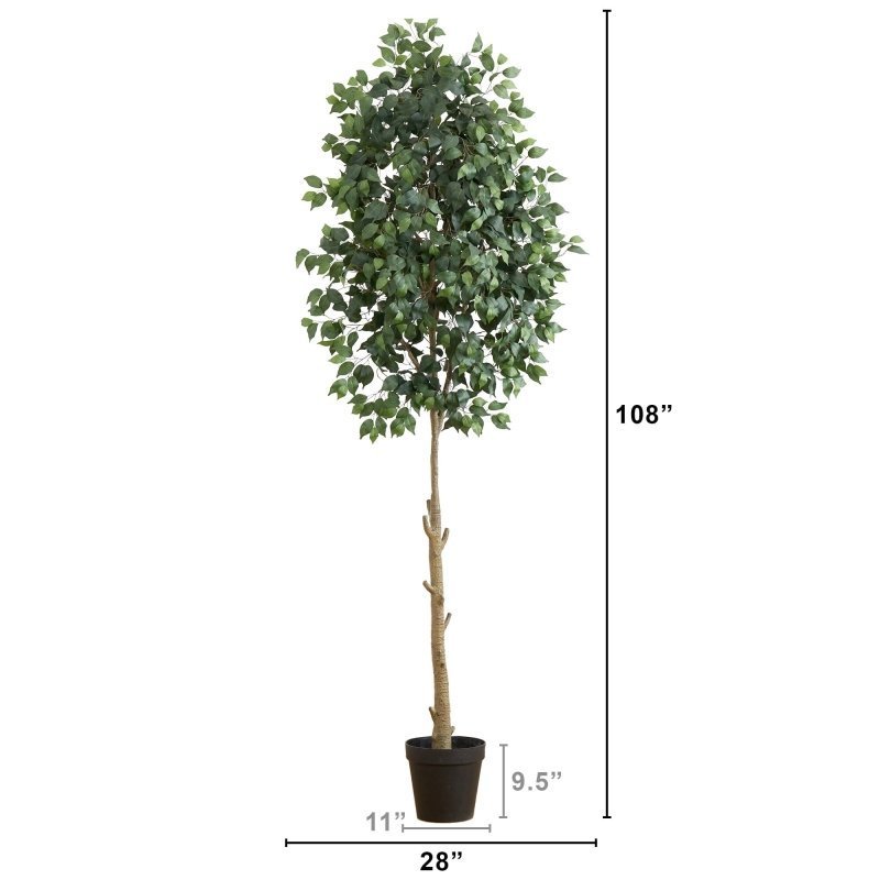 9’ Artificial Ficus Tree - FCHF CITY