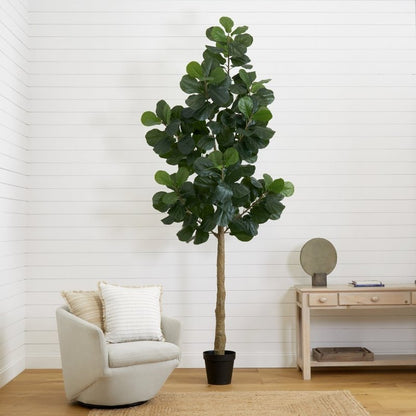 9’ Artificial Fiddle Leaf Fig Tree - FCHF CITY