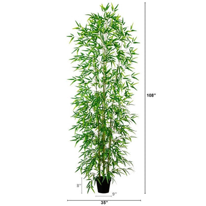9’ Artificial Green Bamboo Tree - FCHF CITY