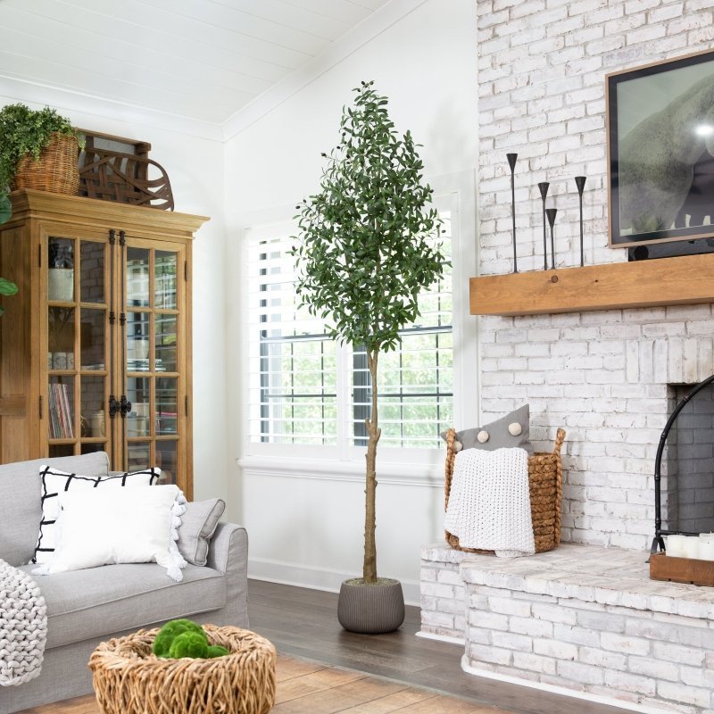 9’ Artificial Olive Tree - FCHF CITY