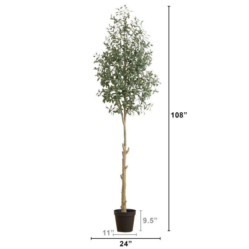 9’ Artificial Olive Tree - FCHF CITY